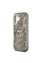 iPhone 17 Compatible Case Licensed M-Safe Featured Python Pattern Cover with Text Logo Brown - 6