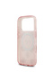 iPhone 17 Pro Compatible Case Licensed M-Safeli Iml Peony and 4g Patterned Classic Logo Cover Pink - 7