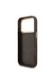 iPhone 17 Pro Compatible Case Licensed M-Safeli 4g Metal Large Logo Card Holder Cover Brown - 3