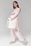 100% Cotton Maternity Pajama Set with Pajamas and Maternity Wear - 5