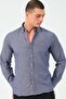 Buttoned Collar Modern Men's Long Sleeve Shirt – Comfortable Fit for Daily Use