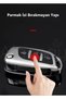 Peugeot, Citroen Compatible 107, 207, 307, 407, 308, 408, 3008, 5008, C3, C4, C5 Glossy Tpu Key Case Cover (Silver) - 5