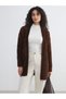 Timeless Clothing & Timeless Choices Shawl Roba Collar Women's Plush Knitwear Cardigan
