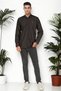 Men's Cotton Shirt Black G925