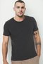 Men's Crew Neck Cotton T-Shirt Anthracite T9569