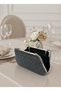 Black Color Glittery Stone Evening Dress Bag |   Luxury Wedding and Evening Bag - 4