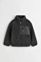 Unisex Kids Faux Wool Lined Jacket - 2
