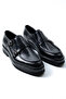 حذاء رجالي فاخر كلاسيكي من الجلد الطبيعي الفاخر بمشبك مزدوج (Double Monk Strap)