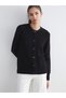 Crew Neck Women's Knitwear Cardigan