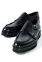 حذاء رجالي فاخر كلاسيكي من الجلد الطبيعي الفاخر بمشبك مزدوج (Double Monk Strap) - 3