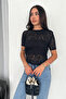 Women's Lace Short Sleeve Blouse – Bold Grace - 3