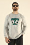 Men's Winter Boston Printed Regular Crew Neck Sweatshirt - 3