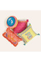 Ghunı Fuchsia Cotton Filled Throw Pillow 50X50 cm - 6