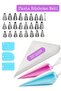 Pastry Decorating Kit 25 Different Cream Tips Cream Piping Bag 50-Piece Pastry Organizer