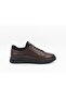 100% Genuine Leather Casual Sneaker Black Daily Shoes - 2