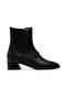 Women's genuine leather heeled boots 25k 2540008k z black