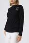 Sandy Half Turtleneck Blouse with Buckle – Modern & Stylish Sandy Blouse - 2