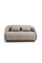 Freeza 2-Seater Fabric Sofa Bed - Beige, Solid Wood Frame, 162x116x80.2cm, 2-Year Warranty - 5