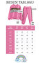 Girl's Leopard Stripe Tracksuit Set 3-14 Years 12269 - 2
