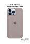 غطاء سيليكون متوافق مع الشعار لجهاز Apple iPhone 13 Pro