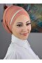 Striped Detail Bonnet Shawl - 8