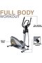 Elliptical Cross Trainer EM-1541, 15 Resistance Levels, LCD Display, 250 lbs Capacity - 2