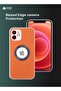 غطاء حماية مع عدسة شعار مرئية لهاتف Apple iPhone 12 - 3