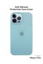غطاء سيليكون متوافق مع الشعار لجهاز Apple iPhone 13 Pro