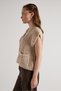 Women's Mink Hair Knitted Button Detailed Knitwear Vest 5584 - 7