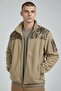 Premium Camouflage Detailed Fleece Jacket Coat Men - 3