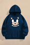 Children's Sonic Printed Hooded Sweatshirt Hoodie - 2