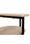 Jayde Side Table – Oak & Black Contemporary Accent Table for Indoor Spaces - 3