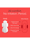 Ultra-Safe Sanitary Pads For Women, Rash Free, Heavy Flow - XL+ With 12 Disposable Covers - 6
