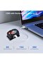 Headlamp Rechargeable Super Bright, LED Head Lamp with 6 Modes for Camping & Hiking Gear Essentials, IPX4 Waterproof High Lumen Headlight Flashlights with Adjustable Headband,USB Cable Included - 5