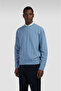 Wool-Polyester Crew-Neck