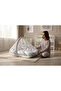 Gray Knitted Mosquito Net Babynest Baby Bed Bedside Bed - 3