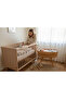 Gray Knitted Babynest Baby Bed Bedside Bed - 3