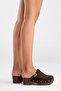 Beloni women's genuine leather clog slippers - coffee suede - 3