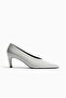Pointed court shoes