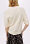 Brushed cashmere top - 3