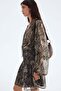 Smocked chiffon dress