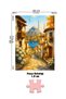 1000 Piece Puzzle Old Istanbul Street and 230 Piece Galata Tower and Puzzle Adhesive - 2
