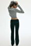Flared corduroy trousers - 3