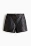 Leather shorts - 4