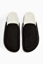 Pile-lined slippers