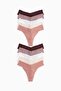 10-pack lace thong briefs