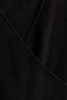 MAMA Ribbed wrap top - 3