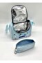 Korean Style Accessory Thermal Nutrition and Girl's Backpack School Bag Set with Pencil Holder - 7