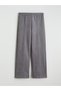 Rmz Gi̇yi̇m Farkiyla Girls' Pants with Waist Drawstring and Suede Look
