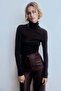 Flared coated trousers - 3